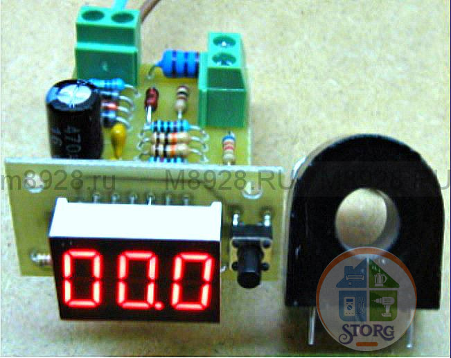 Амперметр переменного тока Devolt ВТ-3 (сделанно в Украине,100-300 В,макс 12 квт)