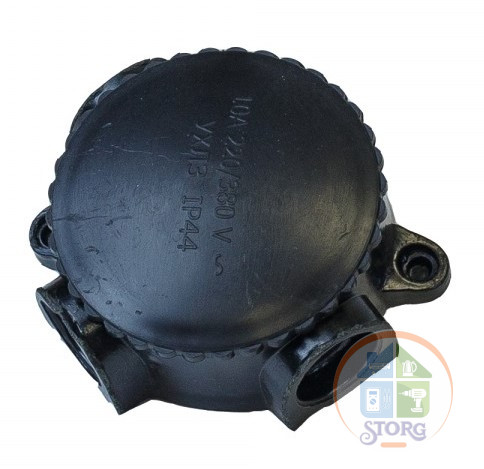 Коробка КЭМ 1-10-3 Б, карболит, 10А, IP44, трехрожковая, 95х110х48 (сделано в Беларусии)