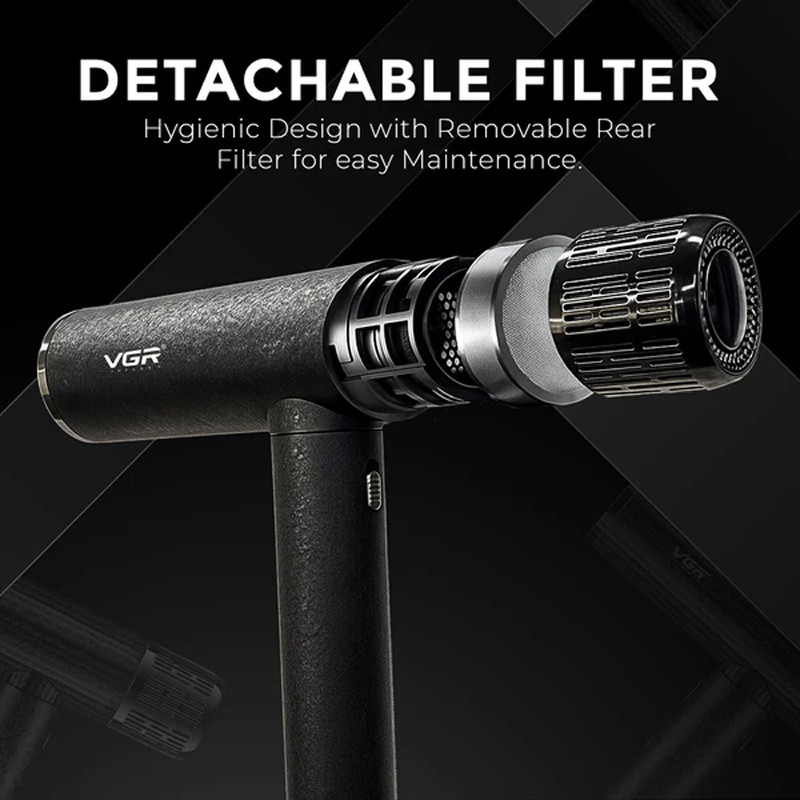 Фен для волос VGR V-640HD Professional бесколлекторный двигатель BLDC , 1600–1900 Вт, 110000 об/мин.