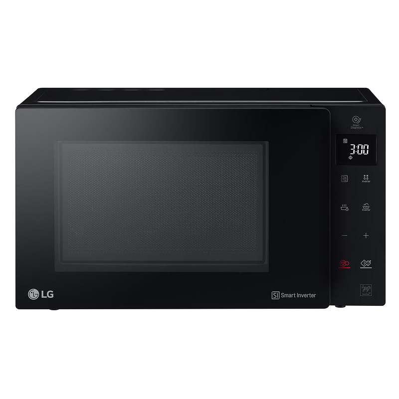 Микроволновая печь LG MW23R35GIB инвертор, черный, 23 л, 1000 Вт, переключатели - сенсор