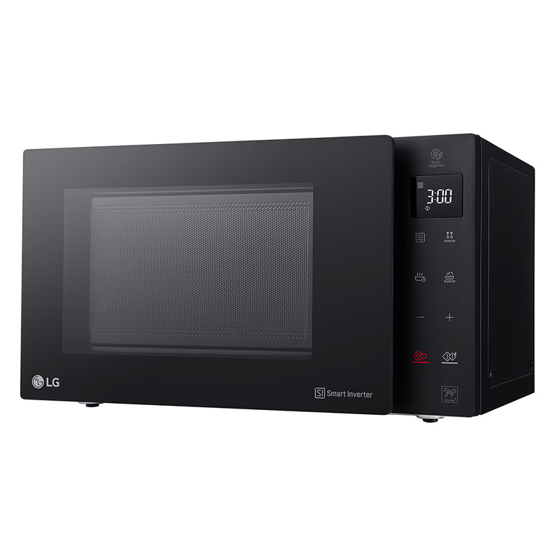 Микроволновая печь LG MW23R35GIB инвертор, черный, 23 л, 1000 Вт, переключатели - сенсор