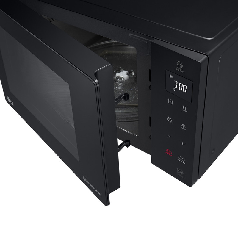 Микроволновая печь LG MW23R35GIB инвертор, черный, 23 л, 1000 Вт, переключатели - сенсор