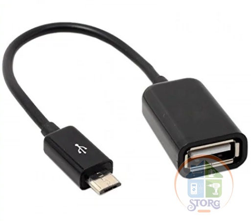 OTG Кабель micro usb 200mm без упаковки
