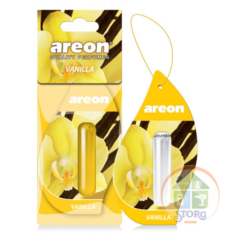 Ароматизаторы для автомобиля "AREON  LIQUID" 5 ml VANILLA