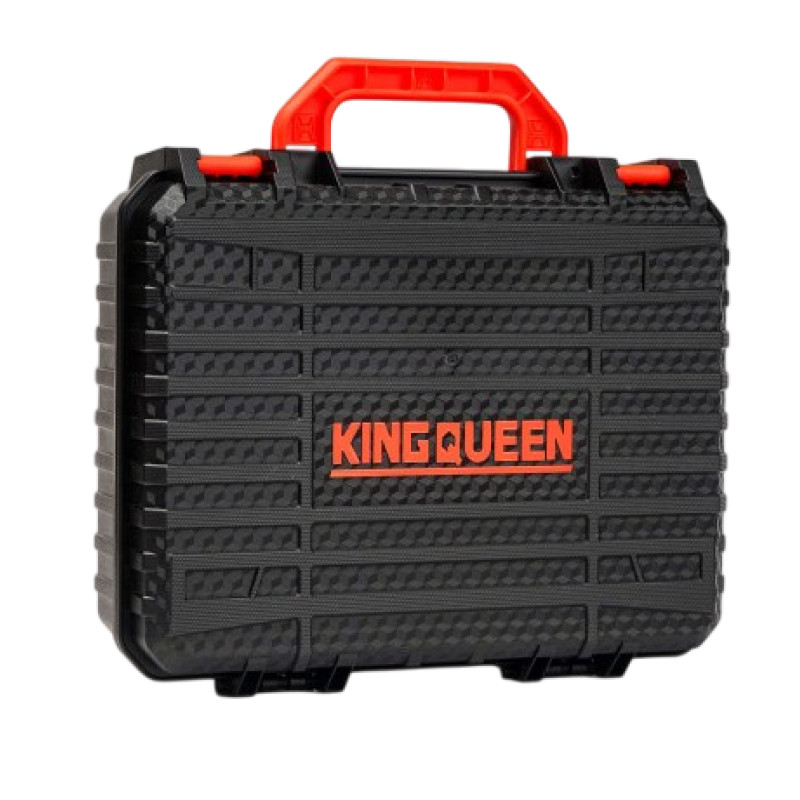 Шуруповерт аккумуляторный бесщеточный KINGQUEEN 18В, ударный, патрон 13мм, KQ-103D