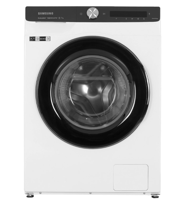 Стиральная машина Samsung WW70AG6S23ATLP Белый, 7кг, 22прог., Digital Inverter, пар, 85х60х45см