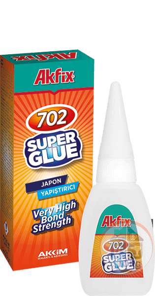 Суперклей "AKFIX" на циакрилатной основе 25гр 702 GA020 (Турция)