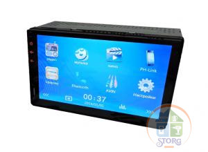 2 Din автомагнитола TAKARA HT-3019 7" LCD, 60 Вт х 4, процессор ALL WINNER C200S