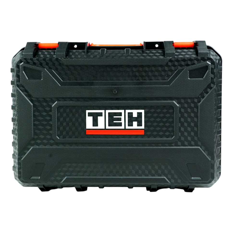 Машина угловая шлифовальная аккумуляторная TEH LG125N-1B, диск125мм, 3500/6000/9500об/мин, кейс