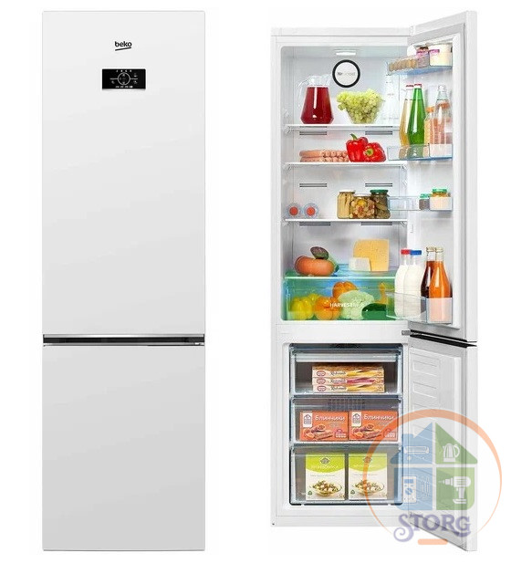 Холодильник BEKO B3R0CNK312HW Total No Frost, 310л, 540х600х1840 (ШхГхВ)