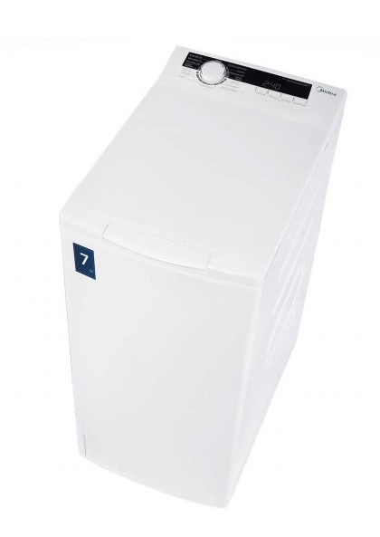 Стиральная машина вертикальная Midea MFE05W70/W-RU, 7,5кг, 1200об/мин, гипоаллерг.стирка, 87,5х40х61 Стиральная машина вертикальная Midea MFE05W70/W-RU, 7,5кг, 1200об/мин, гипоаллерг.стирка, 87,5х40х61