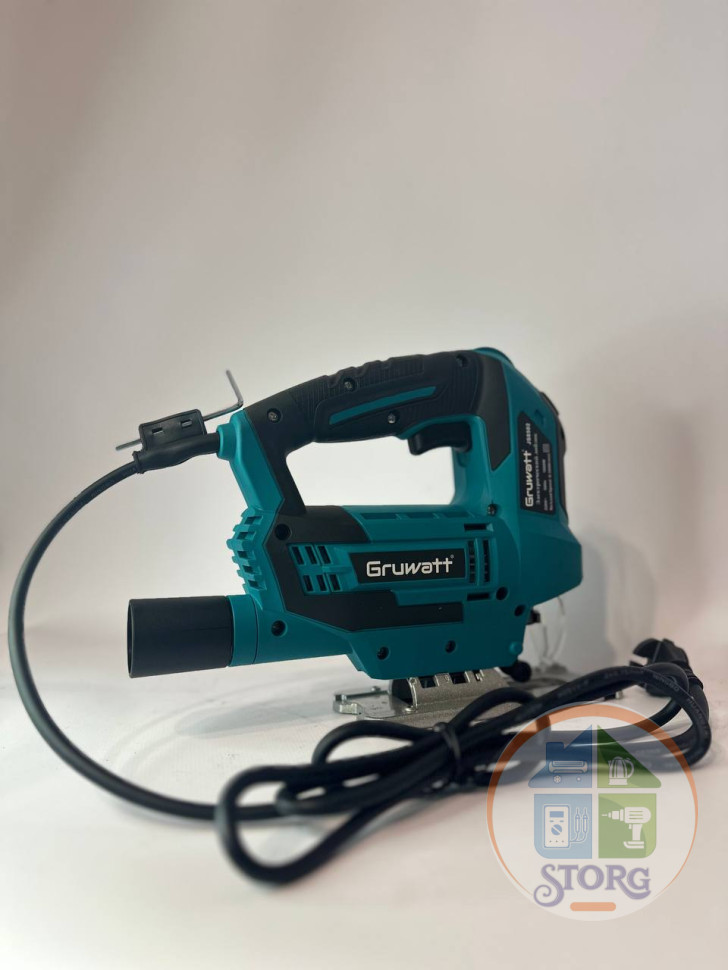 Лобзик электрический Gruwatt JSM6501, 65 мм, 750Вт, быстросъемный патрон с металлическим основанием