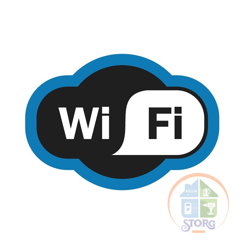 Наклейка информационный знак «Зона Wi-Fi» 150х200 мм REXANT, стоимость за 1шт ( в упаковке 5шт)