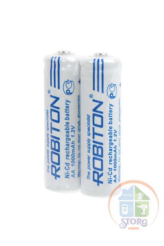 Аккумулятор ROBITON 400mAh Ni-Cd  AAA SR2, в упак 50 шт ( идеально для садовых светильников )