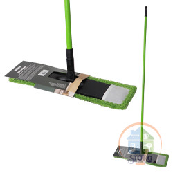 Швабра HP-M19 Happy Panda 110см с насадкой бархат эконом