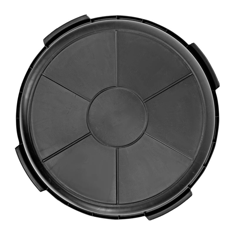 Таз круглый строительный, 40л, Черный, Сибртех