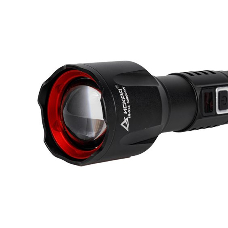 Ручной Светодиодный фонарь IR-X58, 30Вт, PowerBank