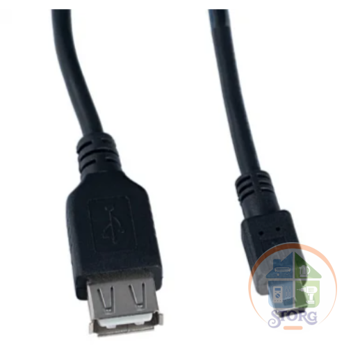 Кабель PERFEO U4201 USB 2.0 A - MiniUSB 5P вилка 0,5м.