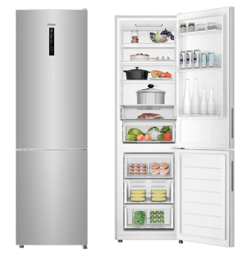 Холодильник Haier CEF538CSG MultiFlow Total No Frost , 200/59,5/65 см, Серебро Холодильник Haier CEF538CSG MultiFlow Total No Frost , 200/59,5/65 см, Серебро
