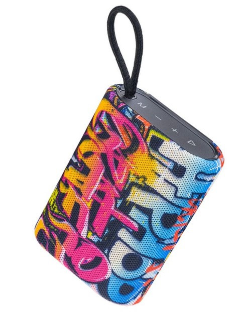 Perfeo Bluetooth-колонка "BANG" FM, MP3 microSD/USB, AUX, TWS, HF мощность 5Вт, 1200mAh, хип хоп