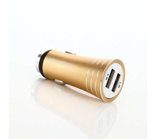 AЗУ Reddax RDX-104 2*USB 2400mA золотой