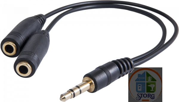 Разветвитель для наушников DEFENDER Audio Jack 0,15м