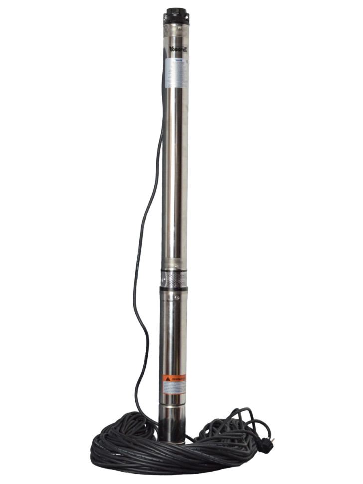 Насос погружной глубинный для скважины "Vodotok" БЦПЭ-ГВ-75-0,5-40м-Ч для грязной воды