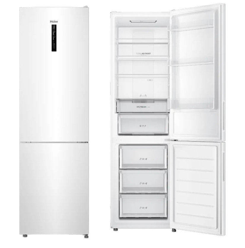 Холодильник Haier CEF538CWG MultiFlow Total No Frost, общ.368 л , 200/59,5/65 см, Белый