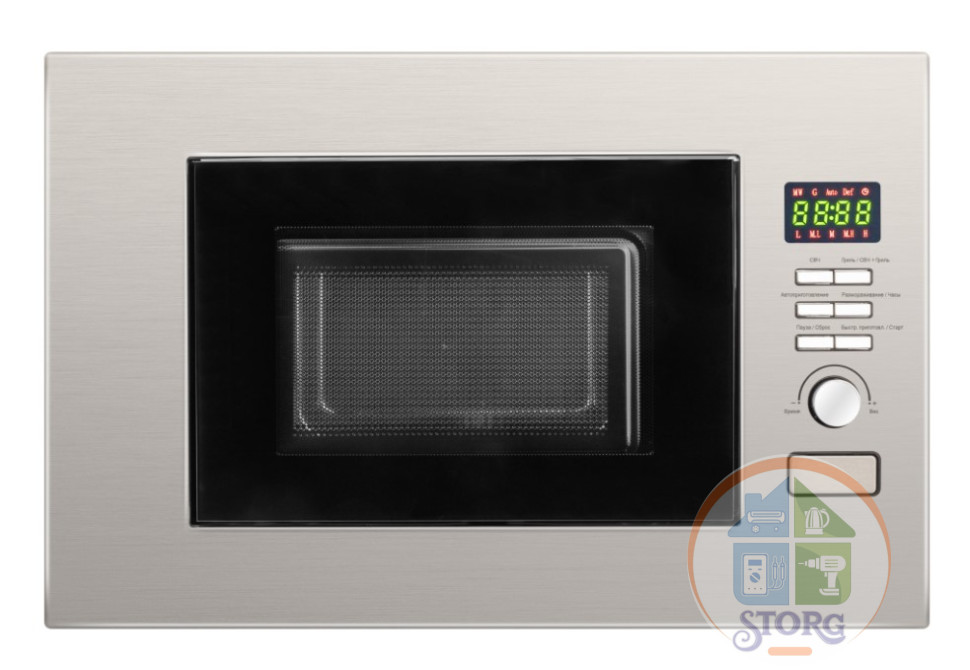 Встраиваемая микроволновая печь Simfer MD2010, 22л, 8 реж.работы, разморозка, подсветка ( Турция )