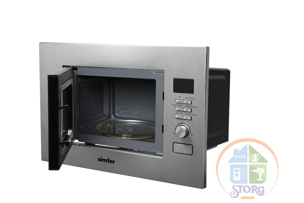 Встраиваемая микроволновая печь Simfer MD2010, 22л, 8 реж.работы, разморозка, подсветка ( Турция )