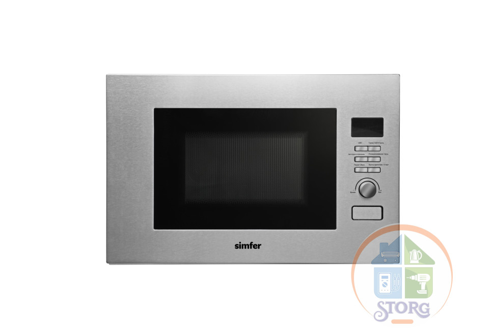 Встраиваемая микроволновая печь Simfer MD2010, 22л, 8 реж.работы, разморозка, подсветка ( Турция )