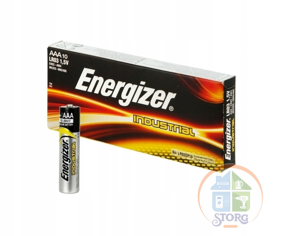 Элемент питания Energizer LR03/10BOX INDUSTRIAL