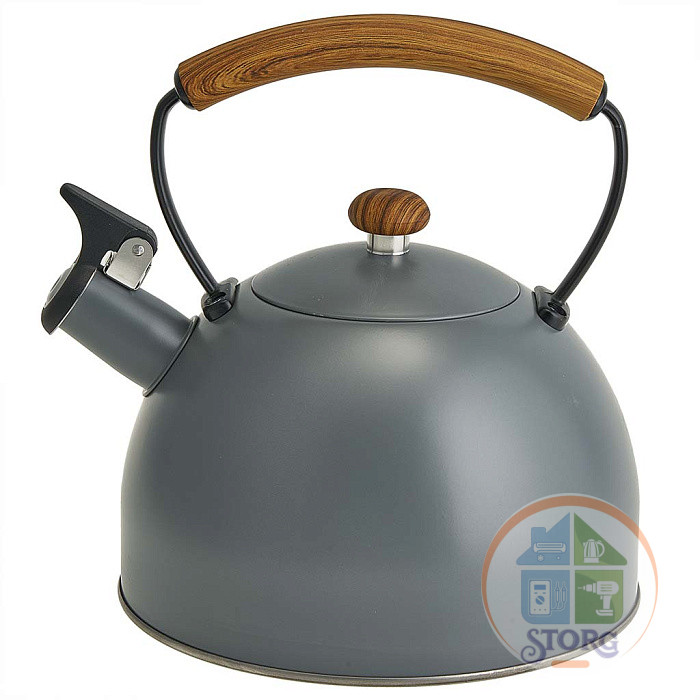 WEBBER BE-0604 Чайник из нерж.стали 2,5л, индукционное дно(12)