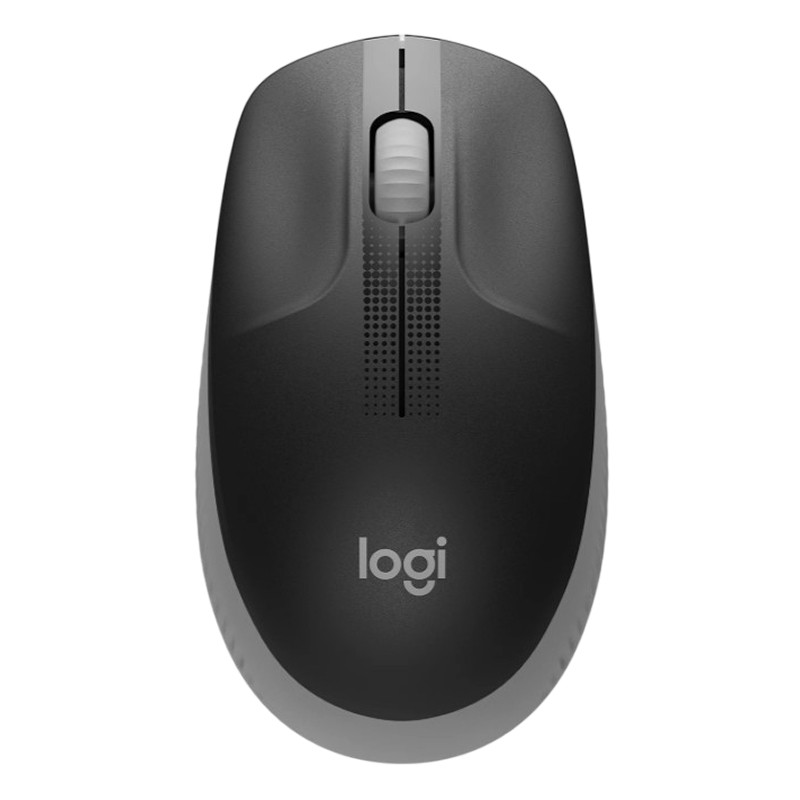 Мышь беспроводная Logitech M190 черный, 1000 dpi, радиоканал, USB, кнопки - 3