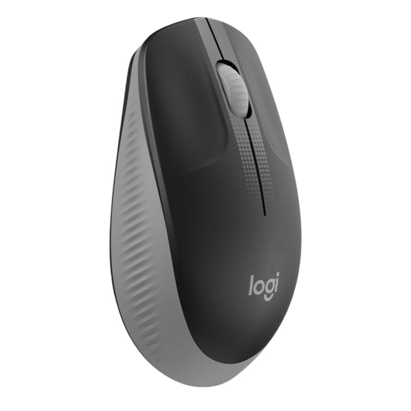 Мышь беспроводная Logitech M190 черный, 1000 dpi, радиоканал, USB, кнопки - 3