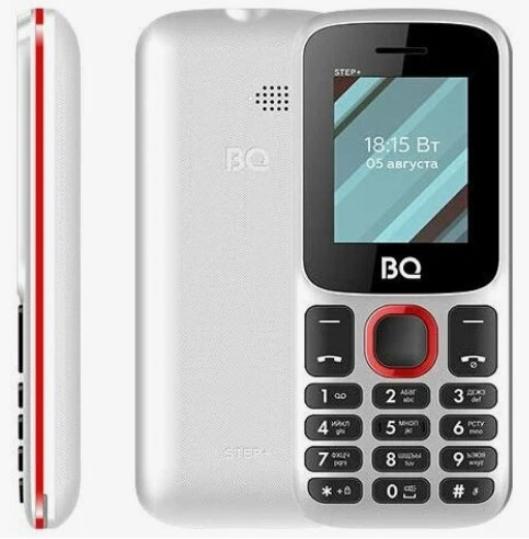 Мобильный телефон BQ 1848 Step+ White+Red