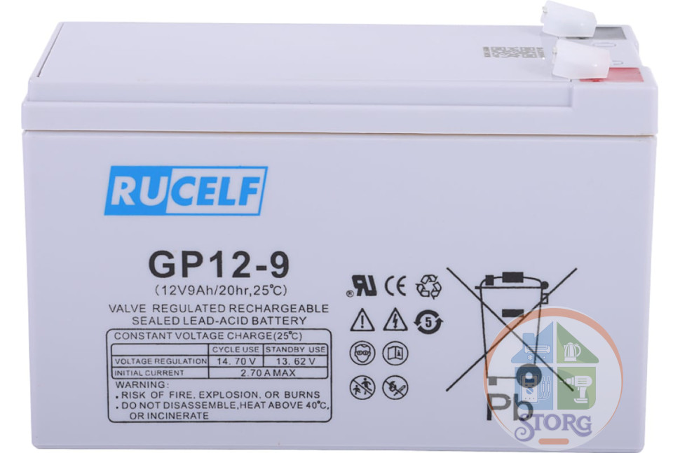 Аккумуляторная батарея RUCELF GP 12-9 (9 А*ч)