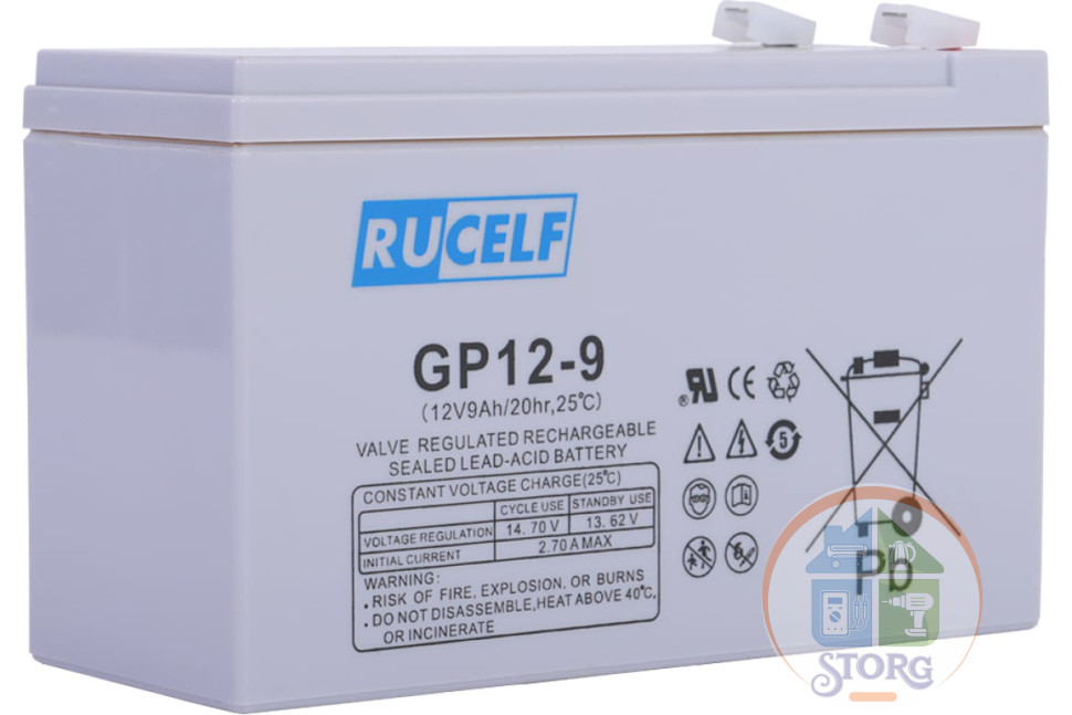 Аккумуляторная батарея RUCELF GP 12-9 (9 А*ч)