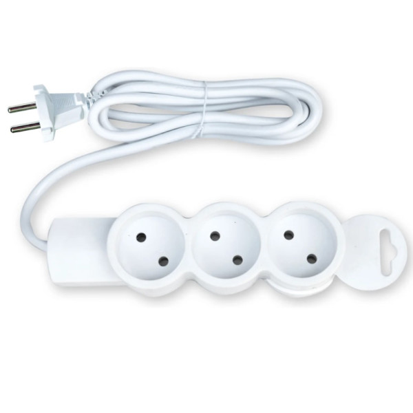 Сетевой удлинитель Спутник Mi303 BE 2*0.75мм 1,5м