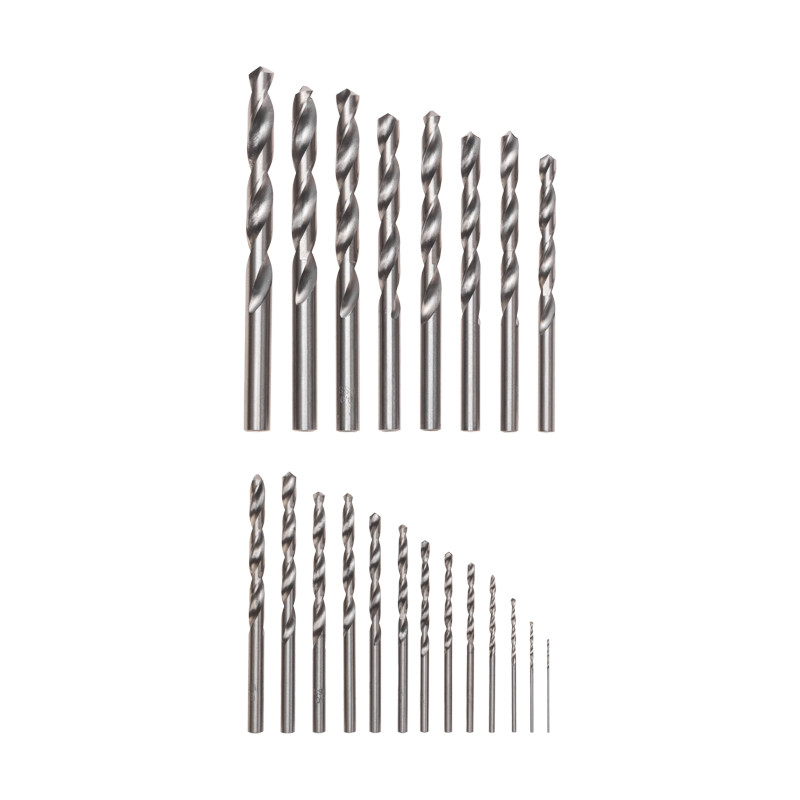 Набор сверл по металлу, 1-10мм (через 0,5мм, 3,2мм, 4,8мм), HSS, цилиндрический хвостовик, металлический кейс, 21 шт. KRANZ
