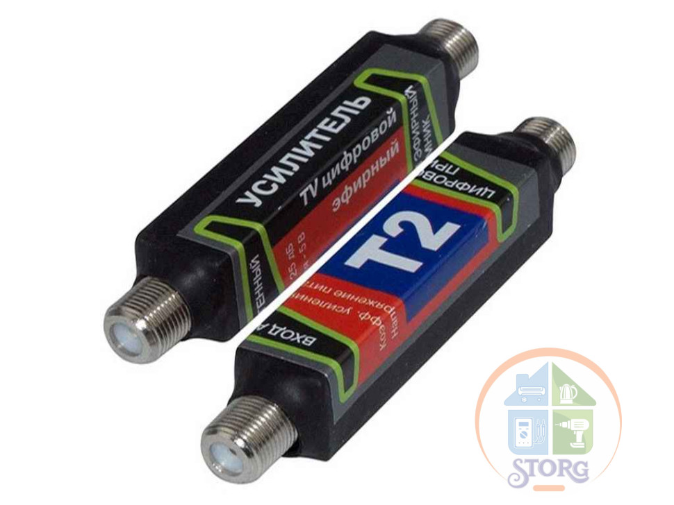 Усилитель в разрез кабеля DVB-T2 5v 23db