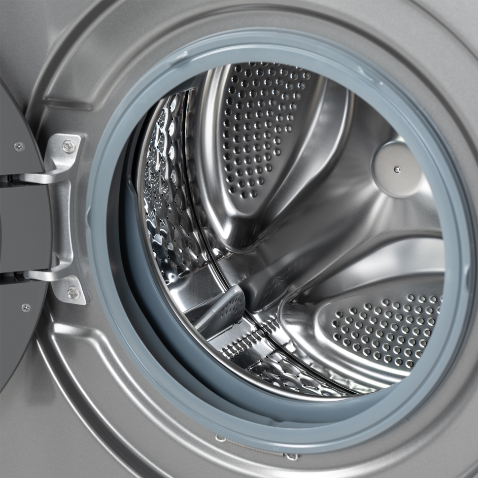 Стиральная машина Бирюса WM-SM510/10 M, 1000об/мин, Инверторный мотор, Пар, Очистка бараб., Металлик Стиральная машина Бирюса WM-SM510/10 M, 1000об/мин, Инверторный мотор, Пар, Очистка бараб., Металлик