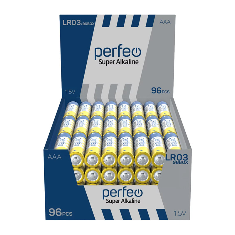 Элемент питания Perfeo LR03/96BOX Super Alkaline