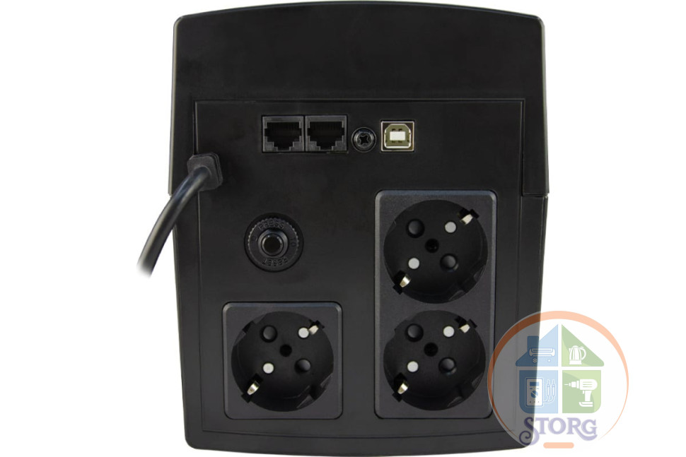 Источник бесперебойного питания ЭНЕРГИЯ 1200 USB (1200ВА, 198-242В, 12 мес гарантия)
