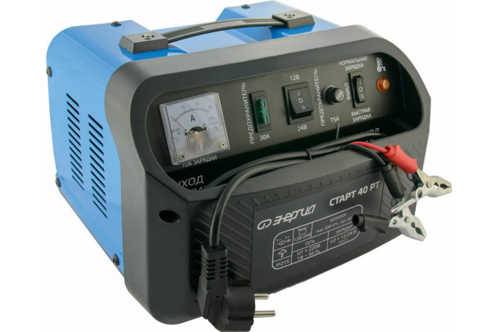 Зарядное устройство ЭНЕРГИЯ СТАРТ 40 РТ, 12 месяцев гарантии