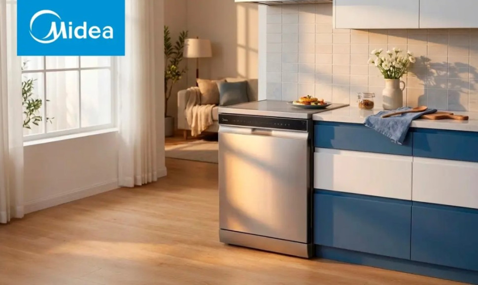 Посудомоечная машина Midea MFD60S050S серебристый, 12компл., Автооткрывание дверцы, 59.8x84.5х60см Посудомоечная машина Midea MFD60S050S серебристый, 12компл., Автооткрывание дверцы, 59.8x84.5х60см