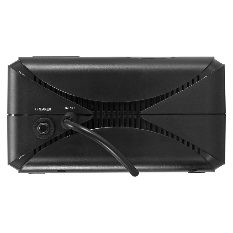 Источник бесперебойного питания ExeGate NEO Smart 1000VA/500W, цветной LCD-дисплей, AVR, 5*Schuko, RJ45/11, USB, черный