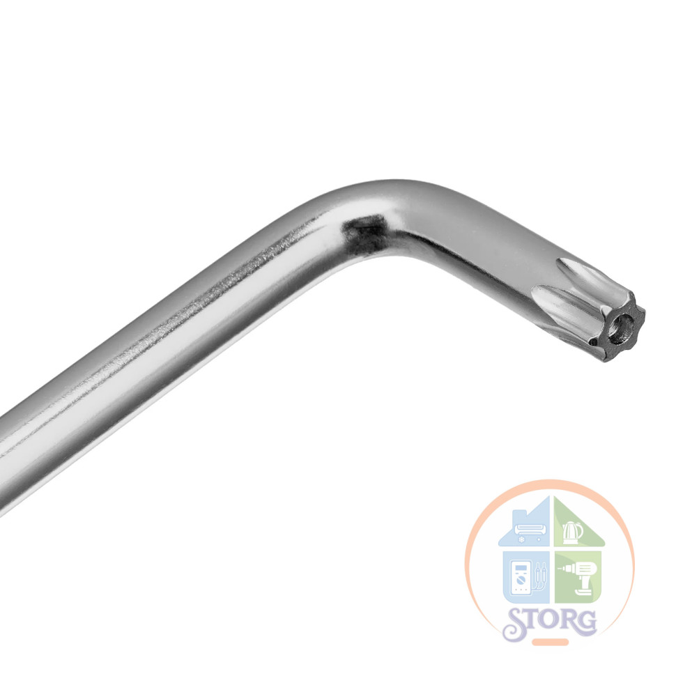 Набор ключей имбусовых HEX-TORX, 18 шт., HEX 1,5–10 мм, T10-T50, CrV, удлиненные, сатин.// Matrix