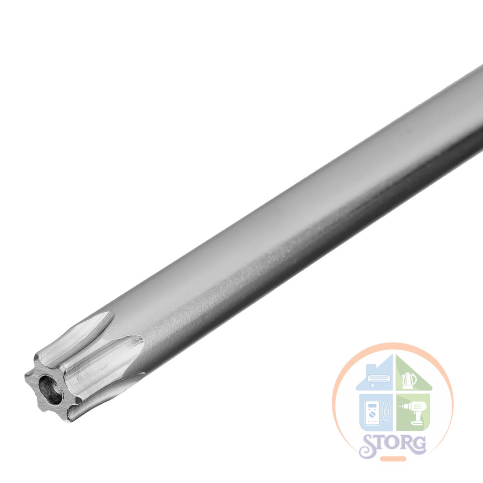 Набор ключей имбусовых HEX-TORX, 18 шт., HEX 1,5–10 мм, T10-T50, CrV, удлиненные, сатин.// Matrix