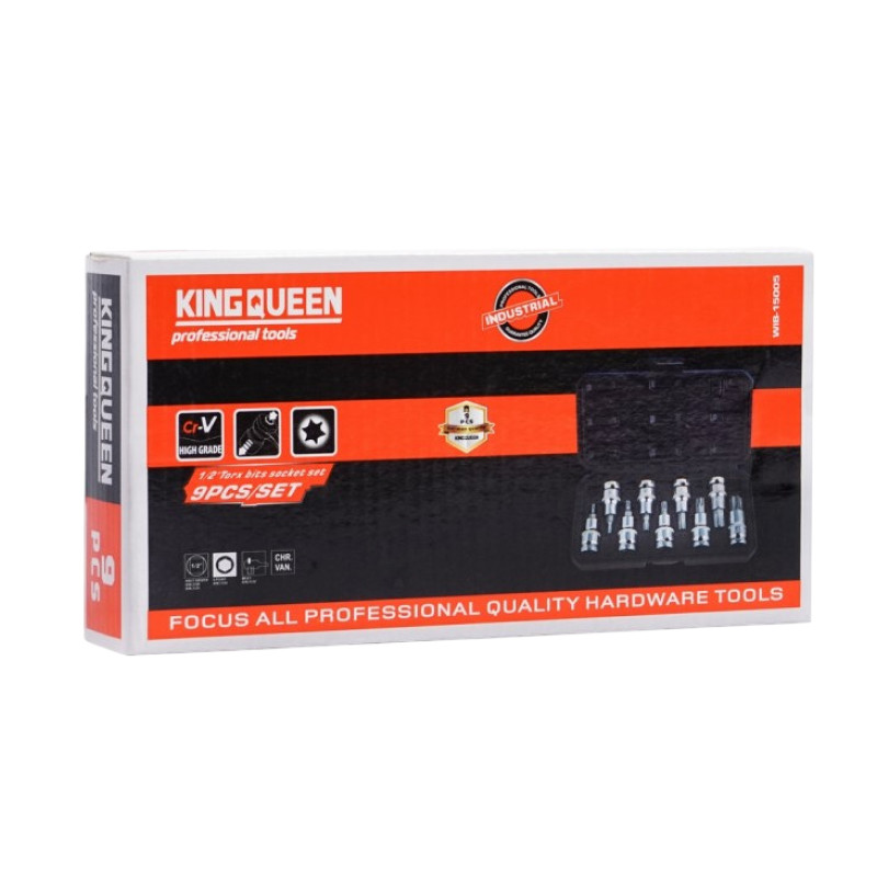 Набор инструментов профессиональный KINGQUEEN WIB-15005, 9 предметов